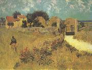 Vincent Van Gogh Farmhous in Provence (nn04) oil painting reproduction